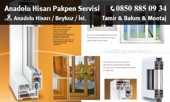 Anadolu Hisarı Pakpen Servisi: Pencere Tamiri, Kapı Bakımı, Onarım Hizmeti Veriyor