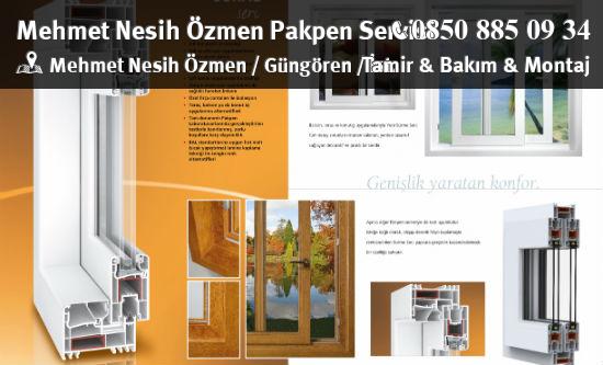 Mehmet Nesih Özmen Pakpen Servisi: Pencere Tamiri, Kapı Bakımı, Onarım Hizmeti Veriyor