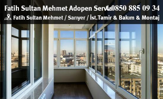 Fatih Sultan Mehmet Adopen Servisi: Pencere Tamiri, Kapı Bakımı, Onarım Hizmeti Veriyor