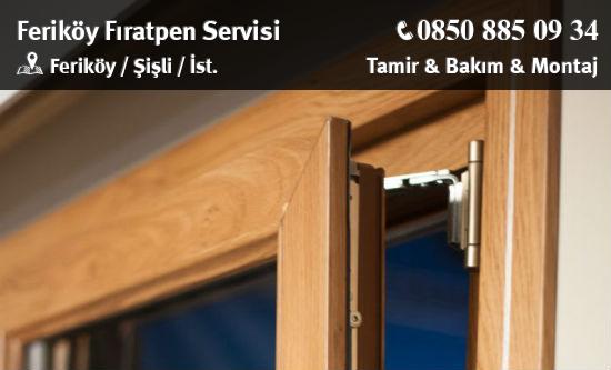 Feriköy Fıratpen Servisi: Pencere Tamiri, Kapı Bakımı, Onarım Hizmeti Veriyor