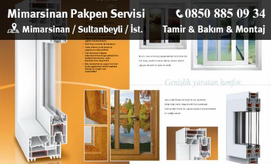 Mimarsinan Pakpen Servisi: Pencere Tamiri, Kapı Bakımı, Onarım Hizmeti Veriyor